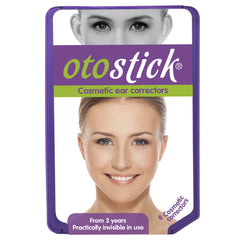 Otostick 8-count kit packaging demonstrates discreet, non-surgical ear correction.