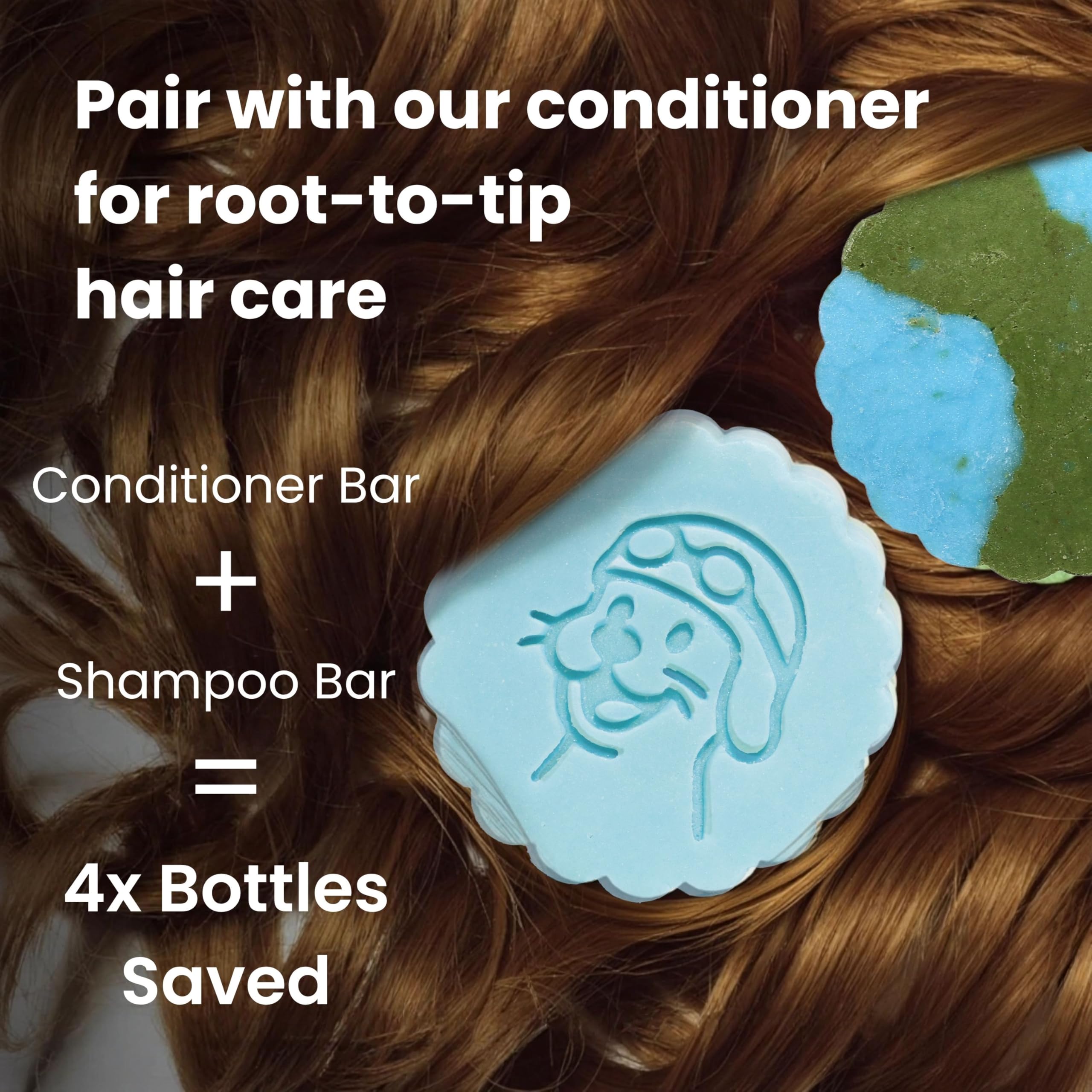 Otter co barra champú envase compostable, uso responsable y sin plástico.