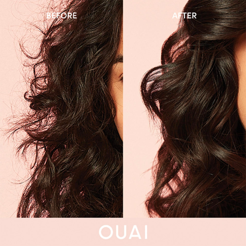 OUAI crema anti-frizz fragancia North Bondi para perfumar la rutina capilar.