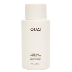 OUAI Fine Hair Conditioner bottle front view showing volume potential