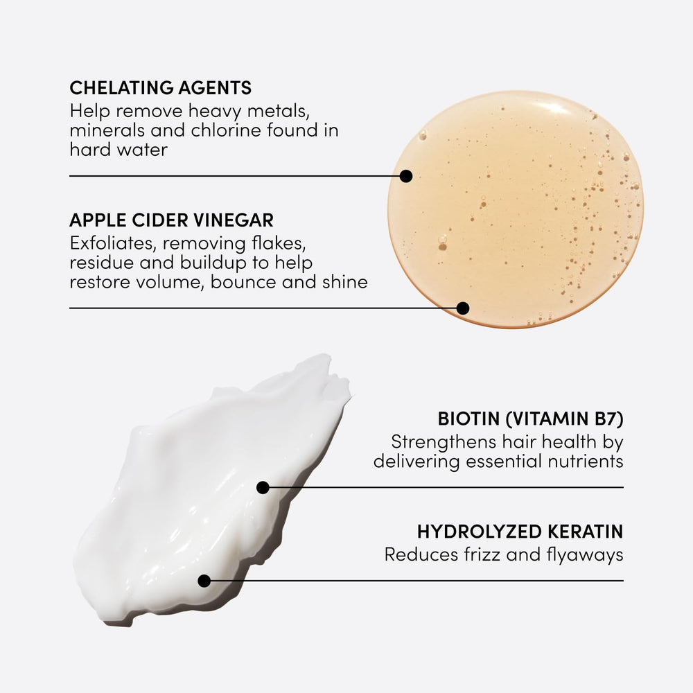 OUAI Fine Hair Conditioner bottle ready to hydrate fine hair without weighing down