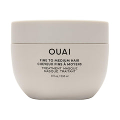 OUAI Fine to Medium Hair Masque bottle showing nourishing hydration