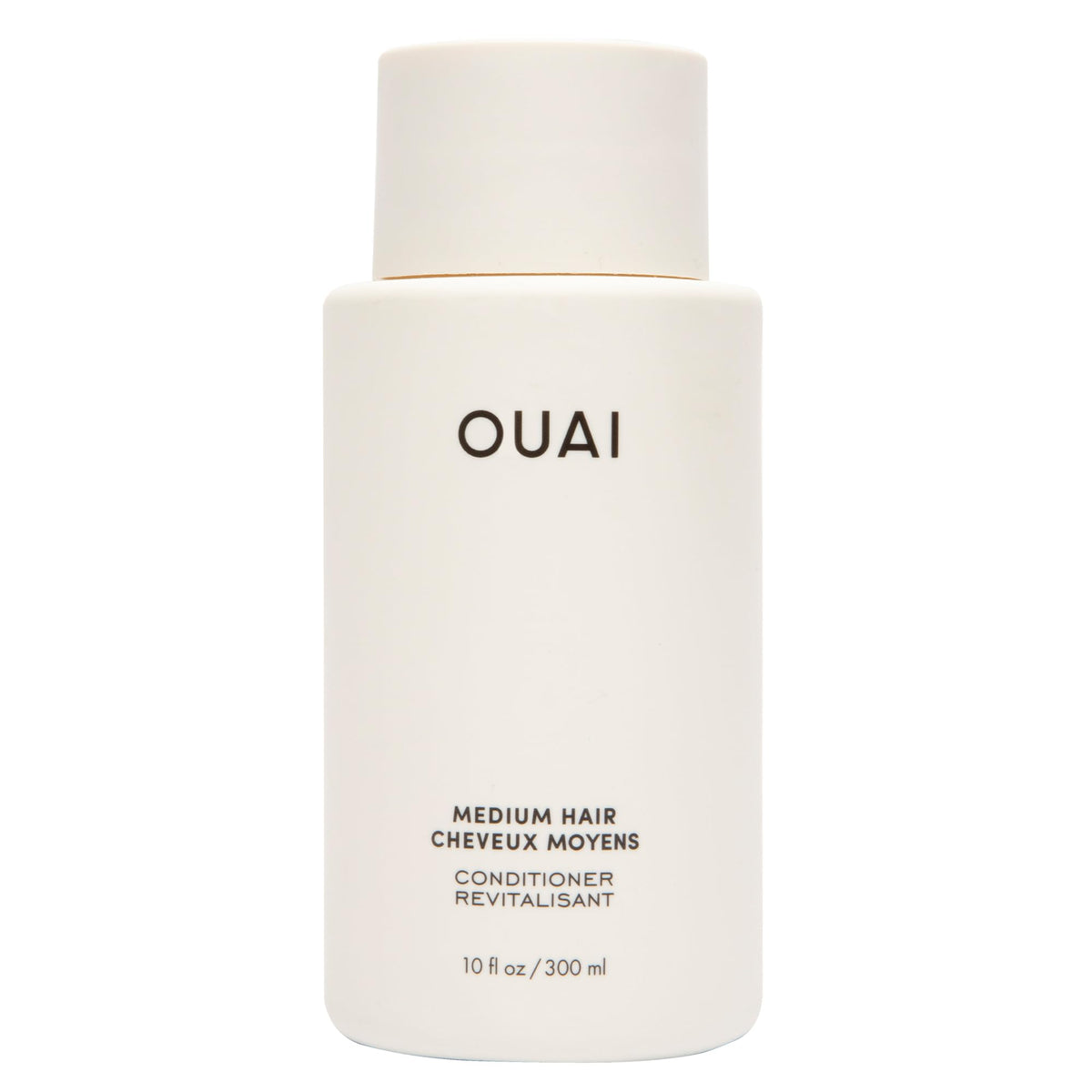OUAI Medium Conditioner, hydrating bottle pour, delivers weightless moisture