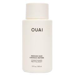 OUAI Medium Conditioner, hydrating bottle pour, delivers weightless moisture