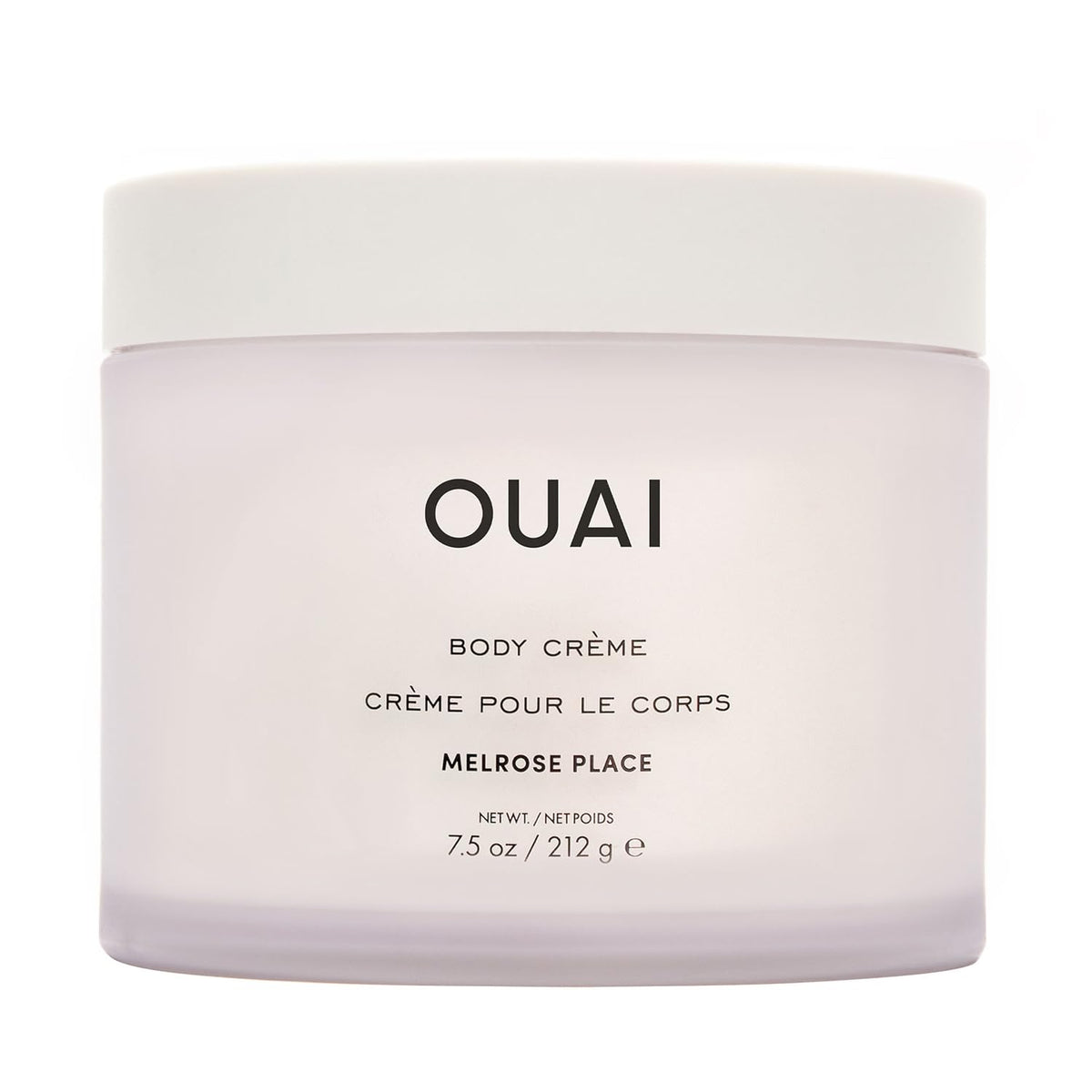 OUAI Melrose Place body cream with whipped texture delivering intense hydration.