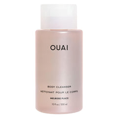 OUAI Melrose Place bottle pour for a luxe hydrating shower experience.
