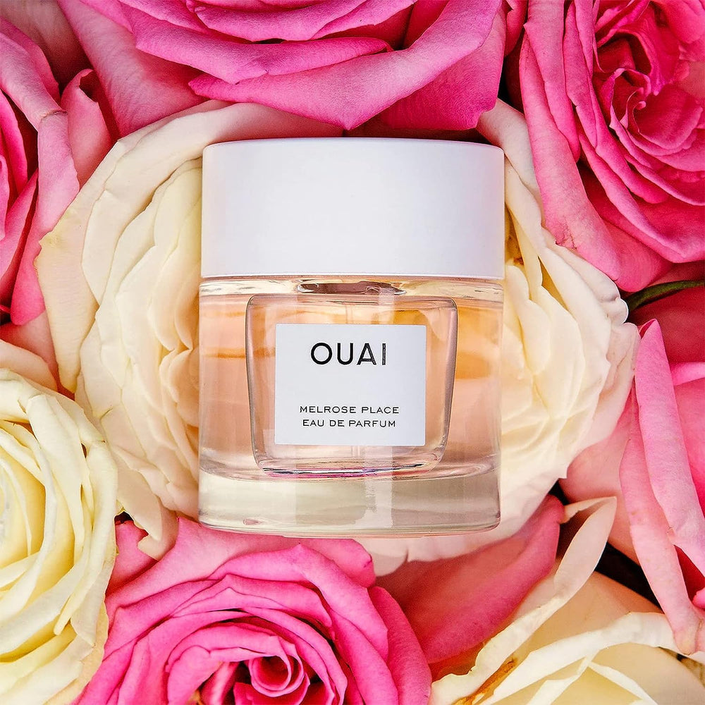 OUAI Melrose Place rose and berry notes hint at a fresh, approachable bloom
