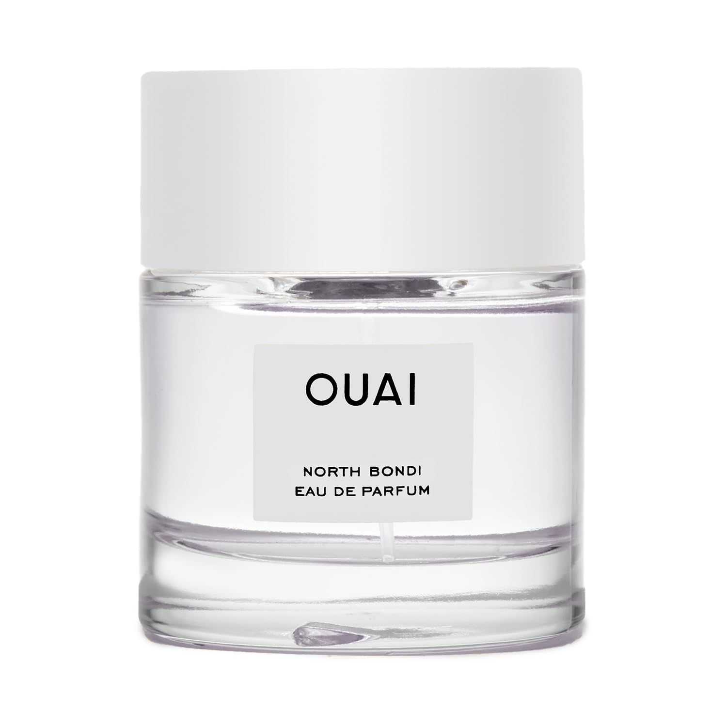 OUAI North Bondi bottle on vanity for everyday wear and long-lasting aroma.