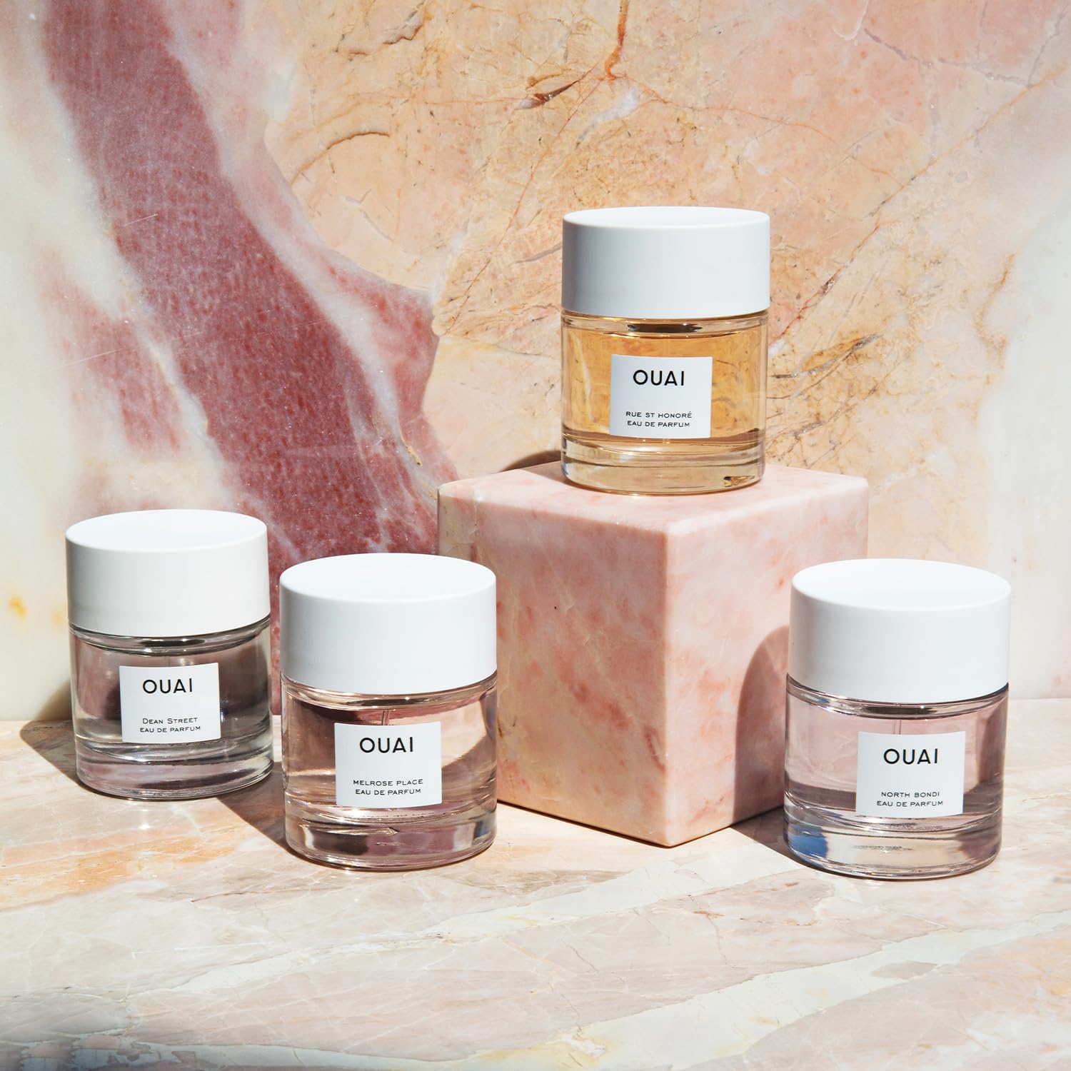 Hero shot of OUAI North Bondi with fresh floral notes for daily use.
