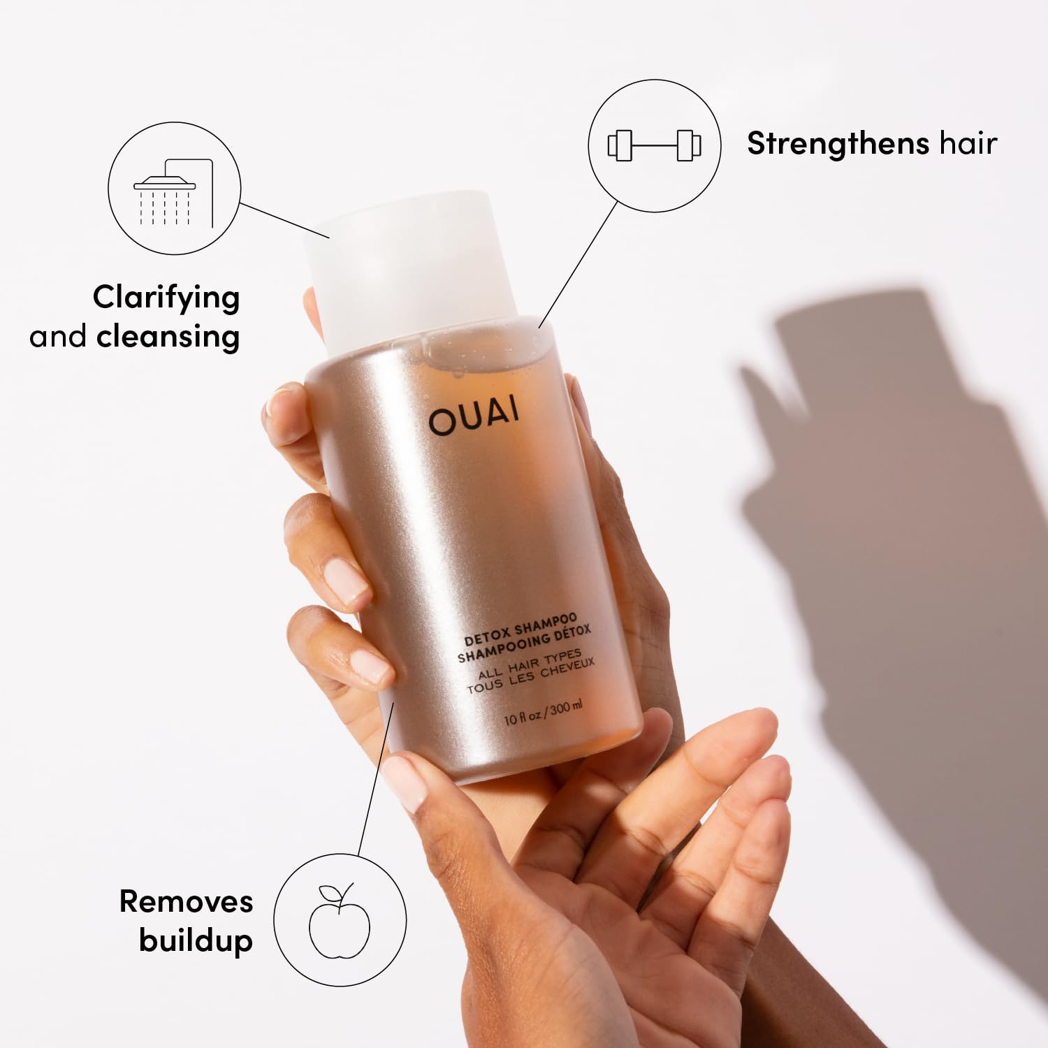 OUAI Scalp & Body Sugar Scrub tub rose-scented exfoliation for smoother skin
