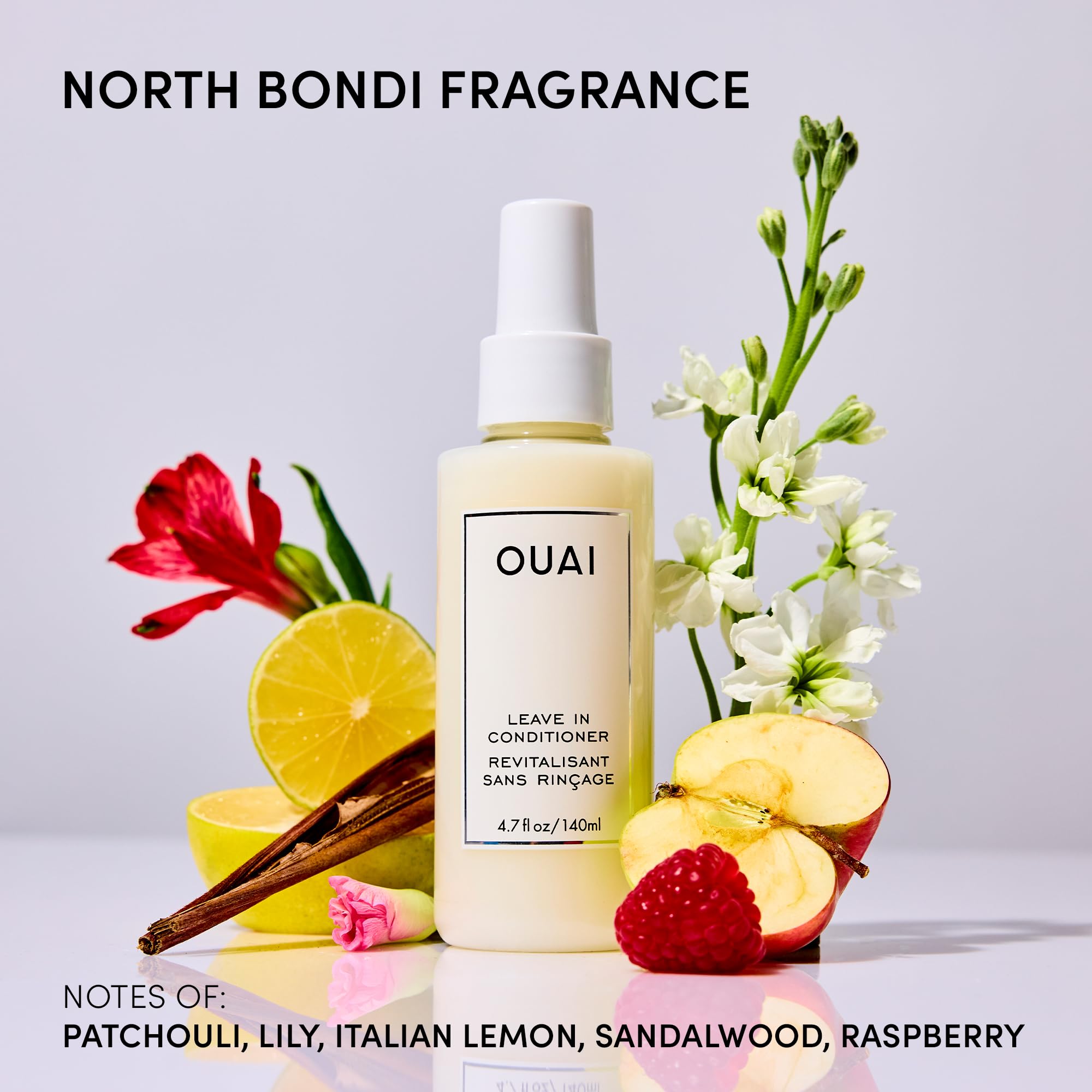 OUAI tamarind seed extract ingredients highlight nourishing botanical blend.