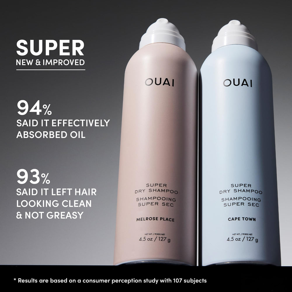 OUAI travel-size option included for on-the-go routines with OUAI.