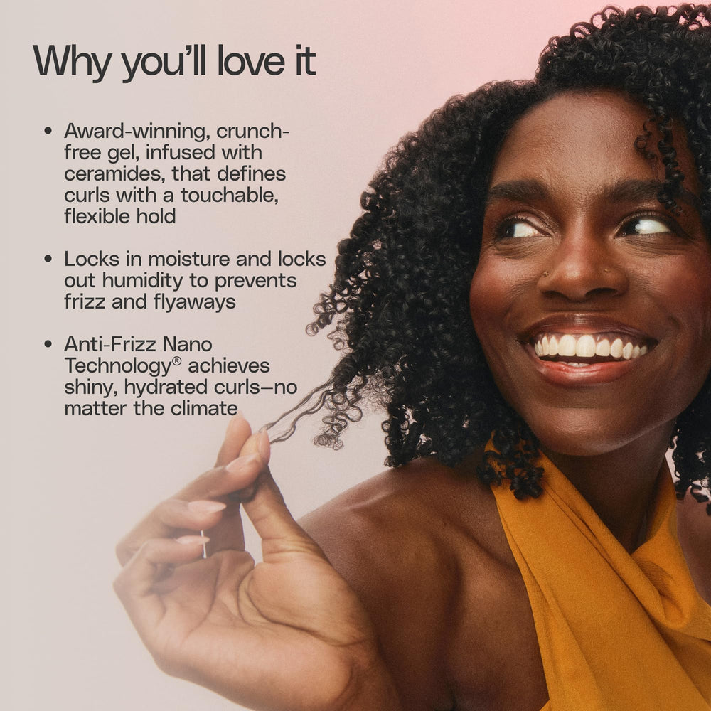 Ouidad gel on color-treated hair confirms color-safe formula.