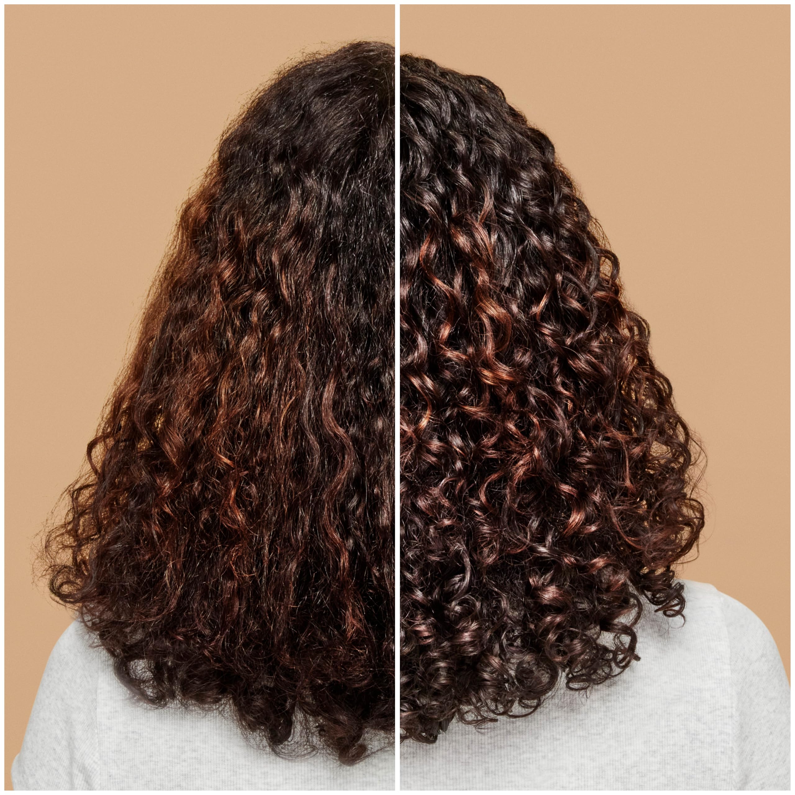 Ouidad Anti-Frizz Nano Technology label highlights humidity resistance for frizz-free curls.