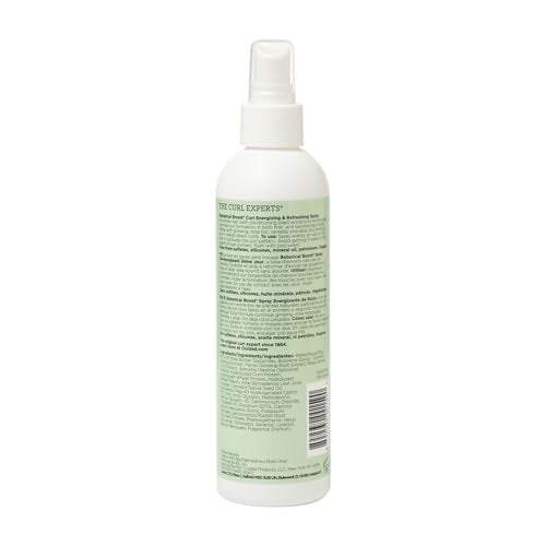 Mist on curls rejuvenates definition with Ouidad Botanical Boost.