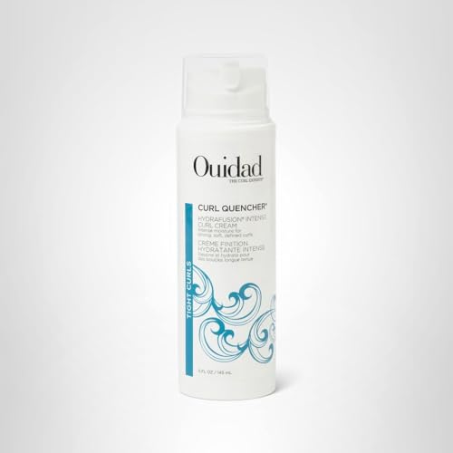 Cruelty-free Ouidad logo reinforces ethical hair care choice.