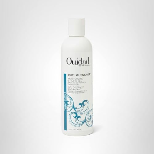 Ouidad Curl Quencher ingredients list visual highlights nourishing oils.