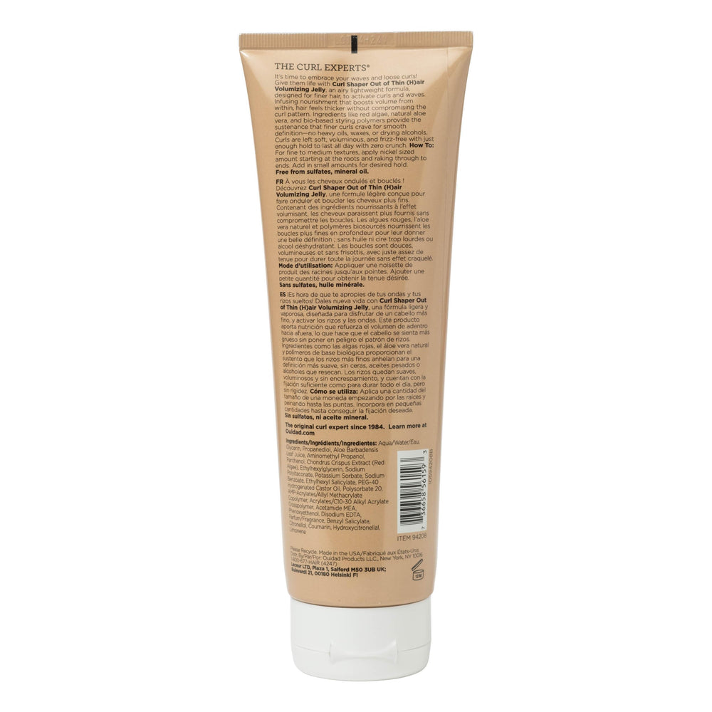 Ouidad Curl Shaper 8.5 oz packaging size shown for purchase.