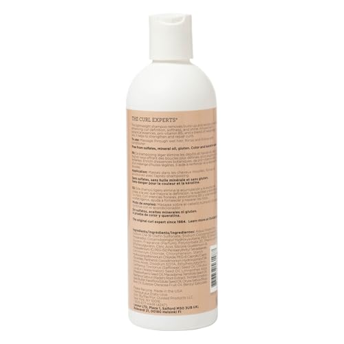 Ouidad Curl Shaper Good As New foaming lather, luxurious daily cleanse for curls.