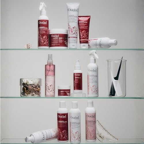 Frizz control in humidity scene with Ouidad Advanced Climate Control on curls.