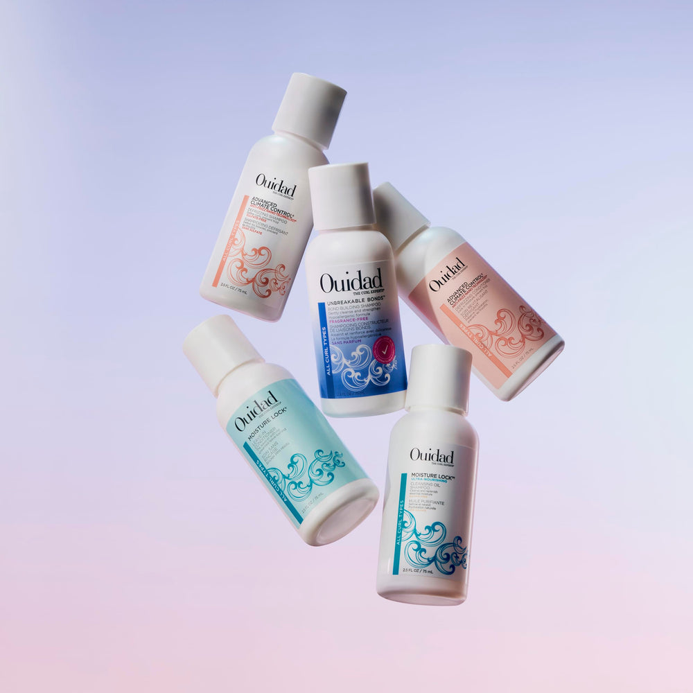 Ouidad champú de uso diario para controlar frizz.