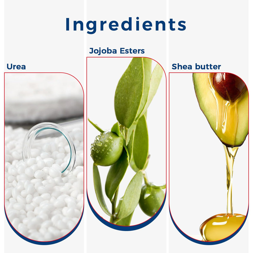 OUKEYA Crema Urea 40% para codos, suaviza piel áspera.