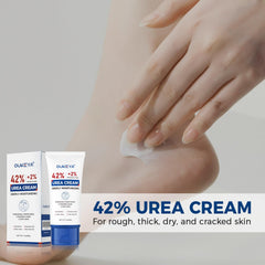 OUKEYA crema de urea 42% con textura cremosa y rápida absorción