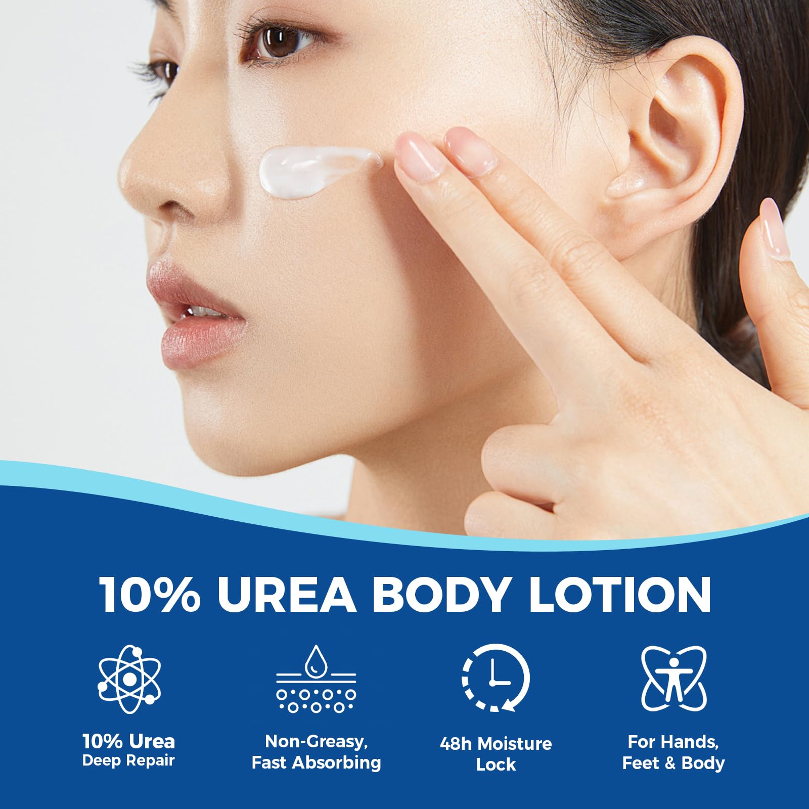 OUKEYA crema urea pies, hidratación para piel seca.