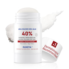 OUKEYA Urea Cream 40% stick for easy on-the-go application and targeted moisture