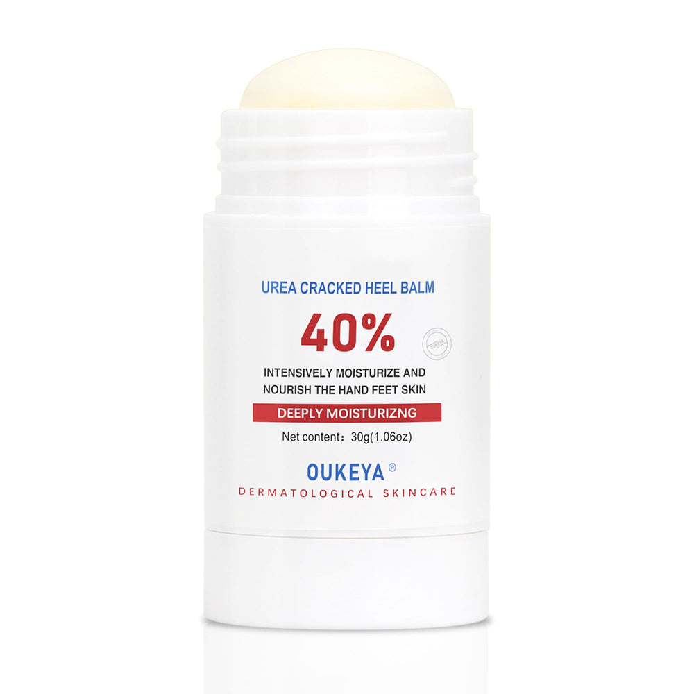 OUKEYA Urea Cream 40% twist-up mechanism keeps hands clean during use
