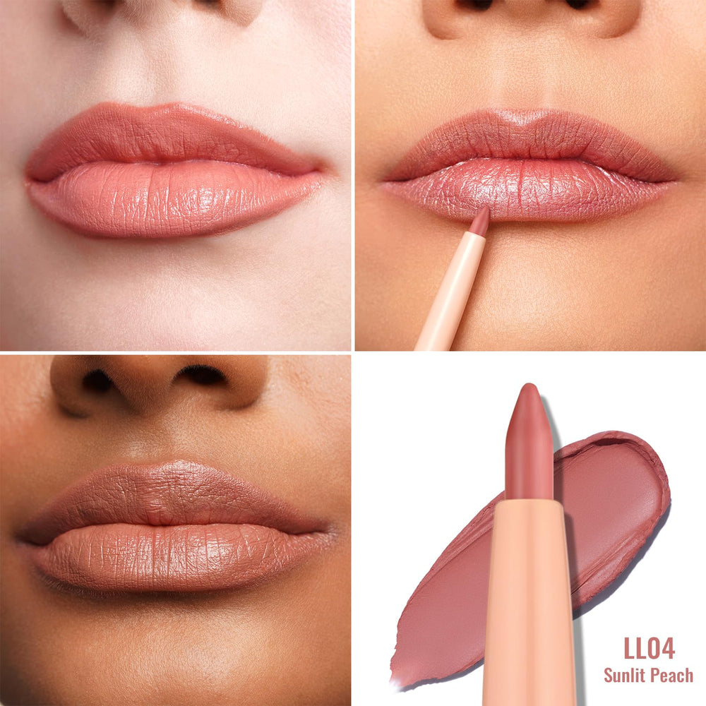 Delineador labial de Oulac resistente a smudge para look todo el día.