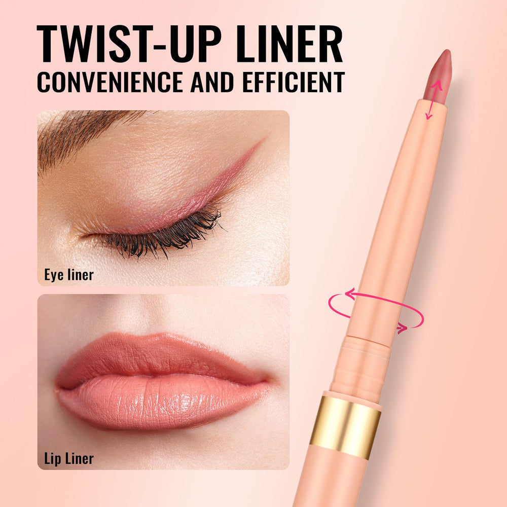 Delineador labial retráctil de Oulac para retoques rápidos y limpios.