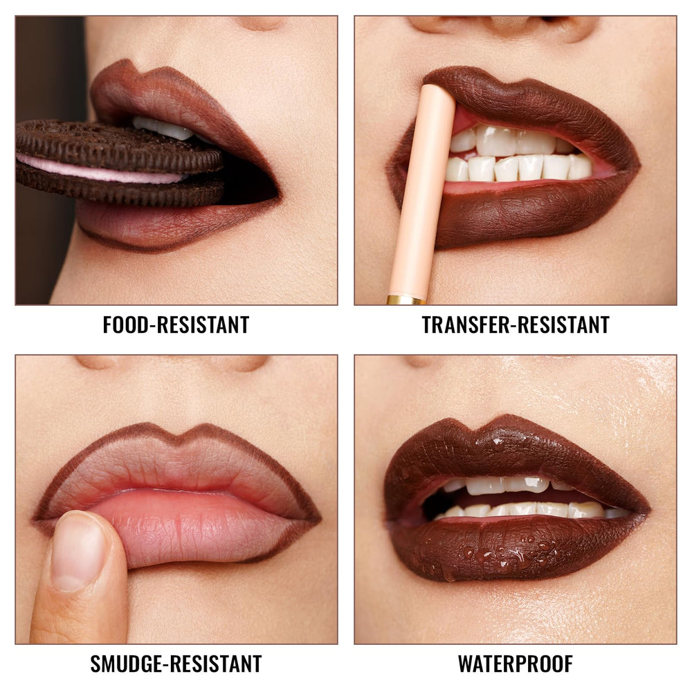 Delineador labial vegano Cruelty-Free de Oulac certificado por PETA.