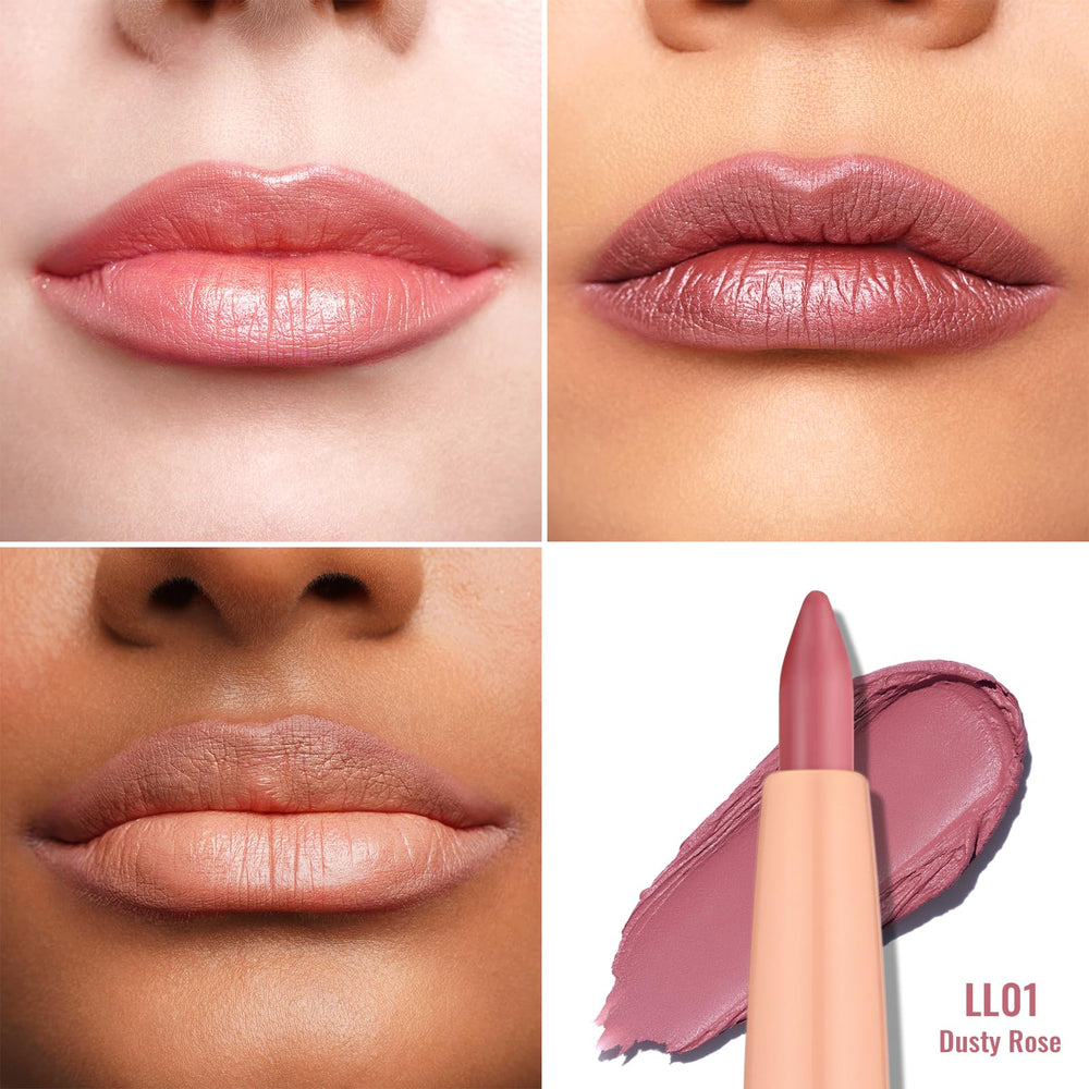 Delineador labial Oulac con diseño retráctil para retoques rápidos