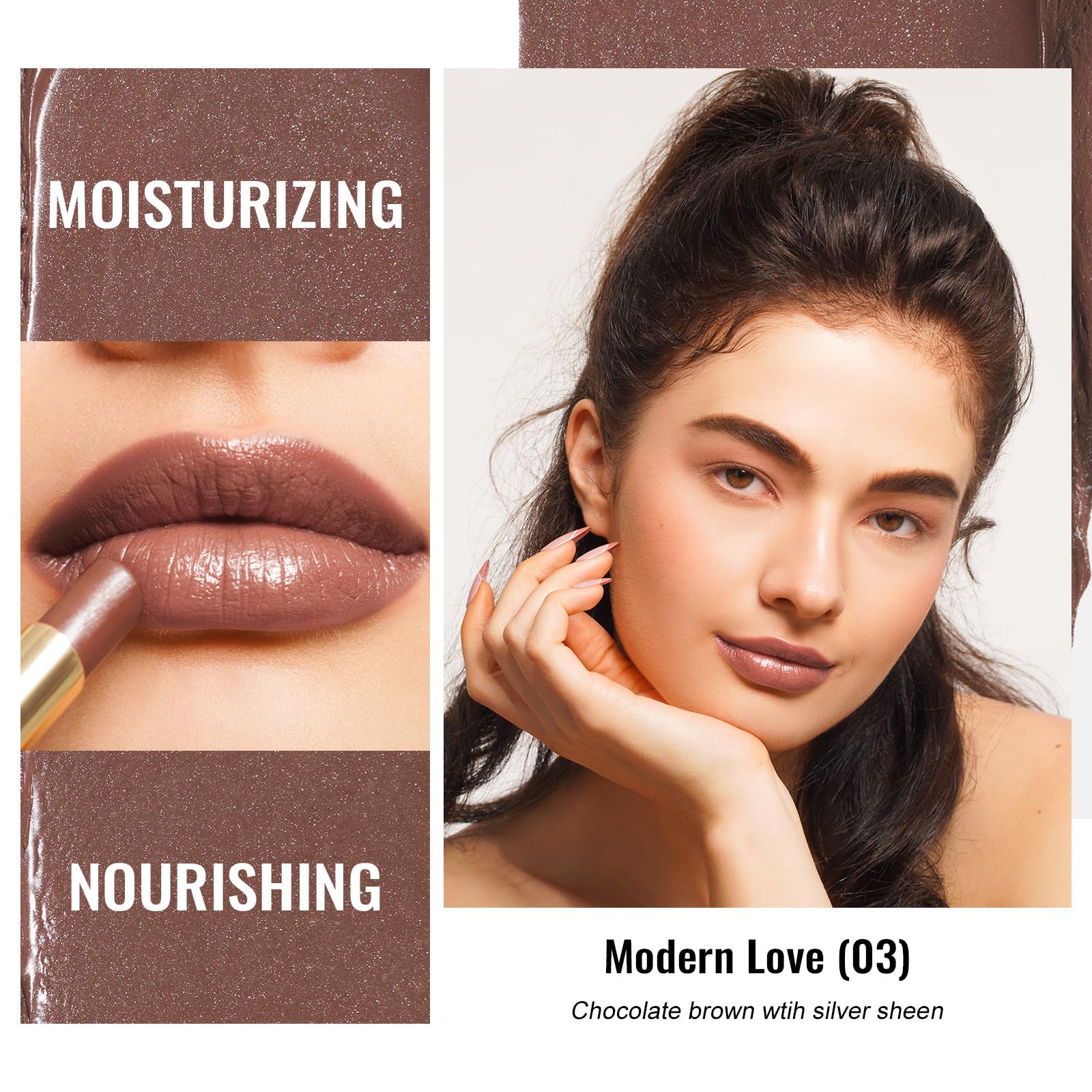 Oulac labial textura hidratante que suaviza labios secos durante el día