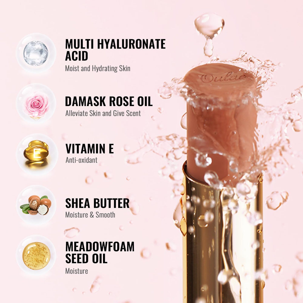 Oulac Labios hidratante con vitamina E, cuidado de labios