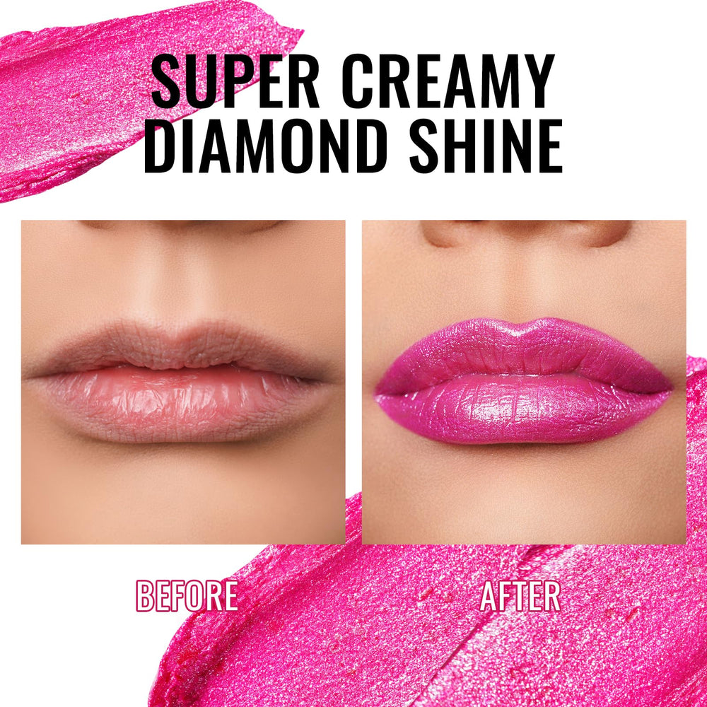 Oulac Pink Shimmer Lipstick is vegan, gluten-free, and cruelty-free.