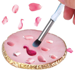 Ouligay paleta de resina, tamaño compacto, perfecta para bolso