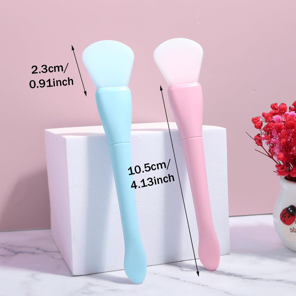 Ouligay silicone mask brush easy-clean design resists residue and cleans quickly