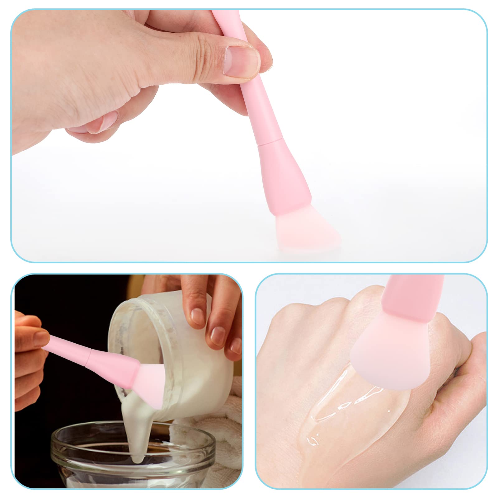 Ouligay silicone spoon complements professional or home skincare routines