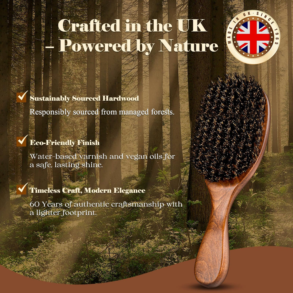 OUMIGIZ handcrafted natural hardwood handle ages gracefully with regular use.