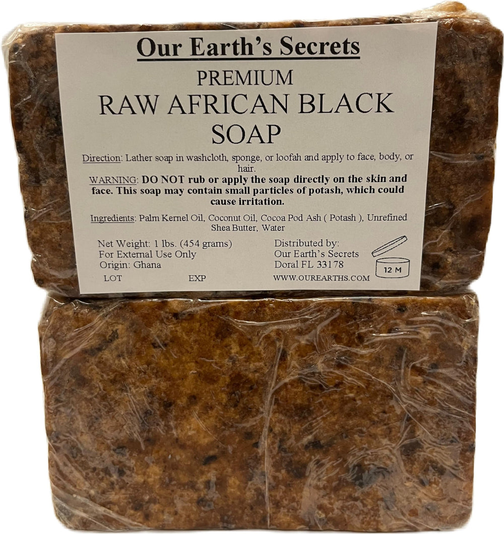 Our Earth's Secrets Origen Ghana: tradición africana en jabón crudo de calidad