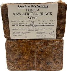 Our Earth's Secrets Origen Ghana: tradición africana en jabón crudo de calidad