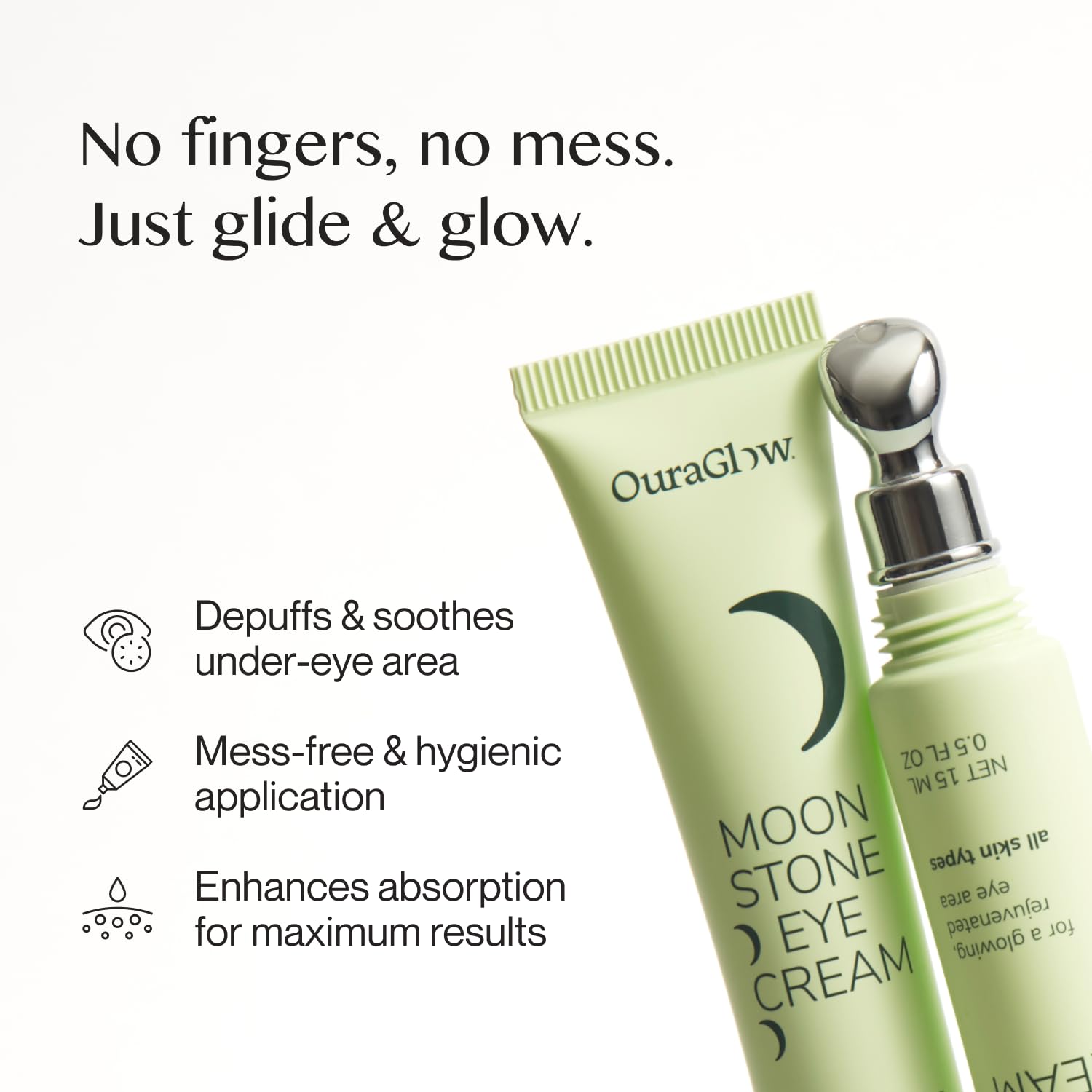 OURAGLOW uso diario para piel delicada y sin irritación.