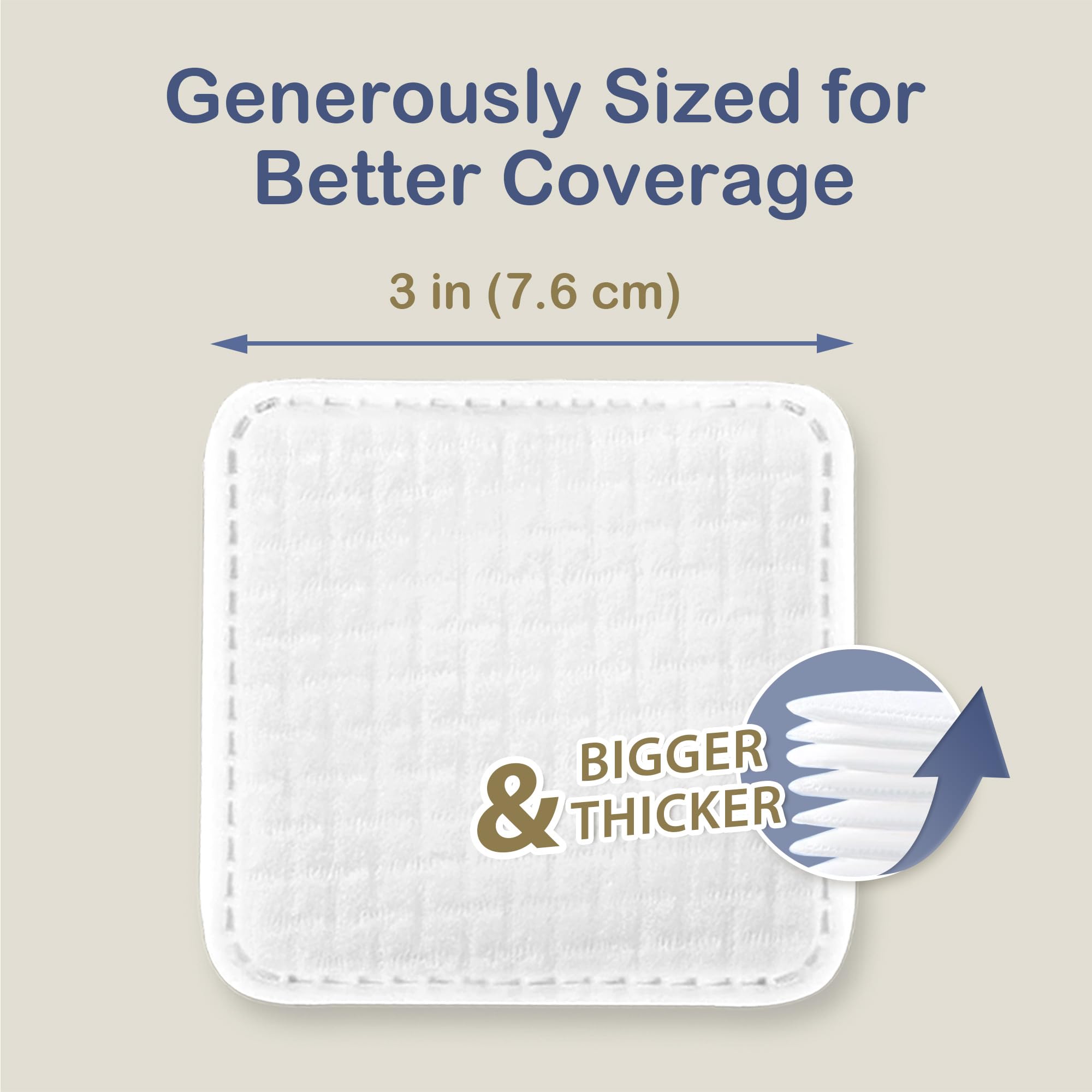 Ourmed Life cotton pads ideal for makeup removal and gentle cleansing.