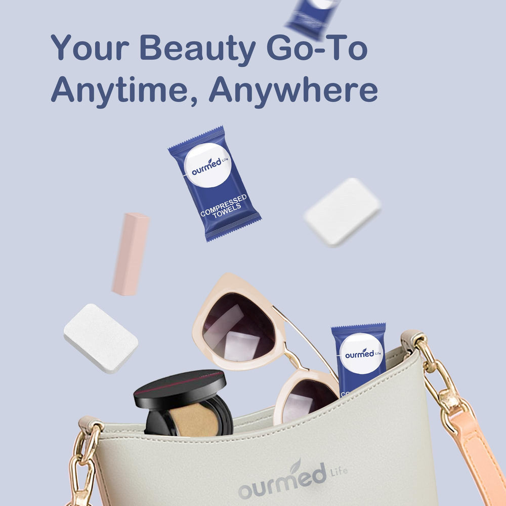 Ourmed Life soft lint-free fabric provides gentle cleansing.