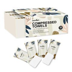 Ourmed Life: toallas comprimidas en empaque individual para uso higiénico rápido.