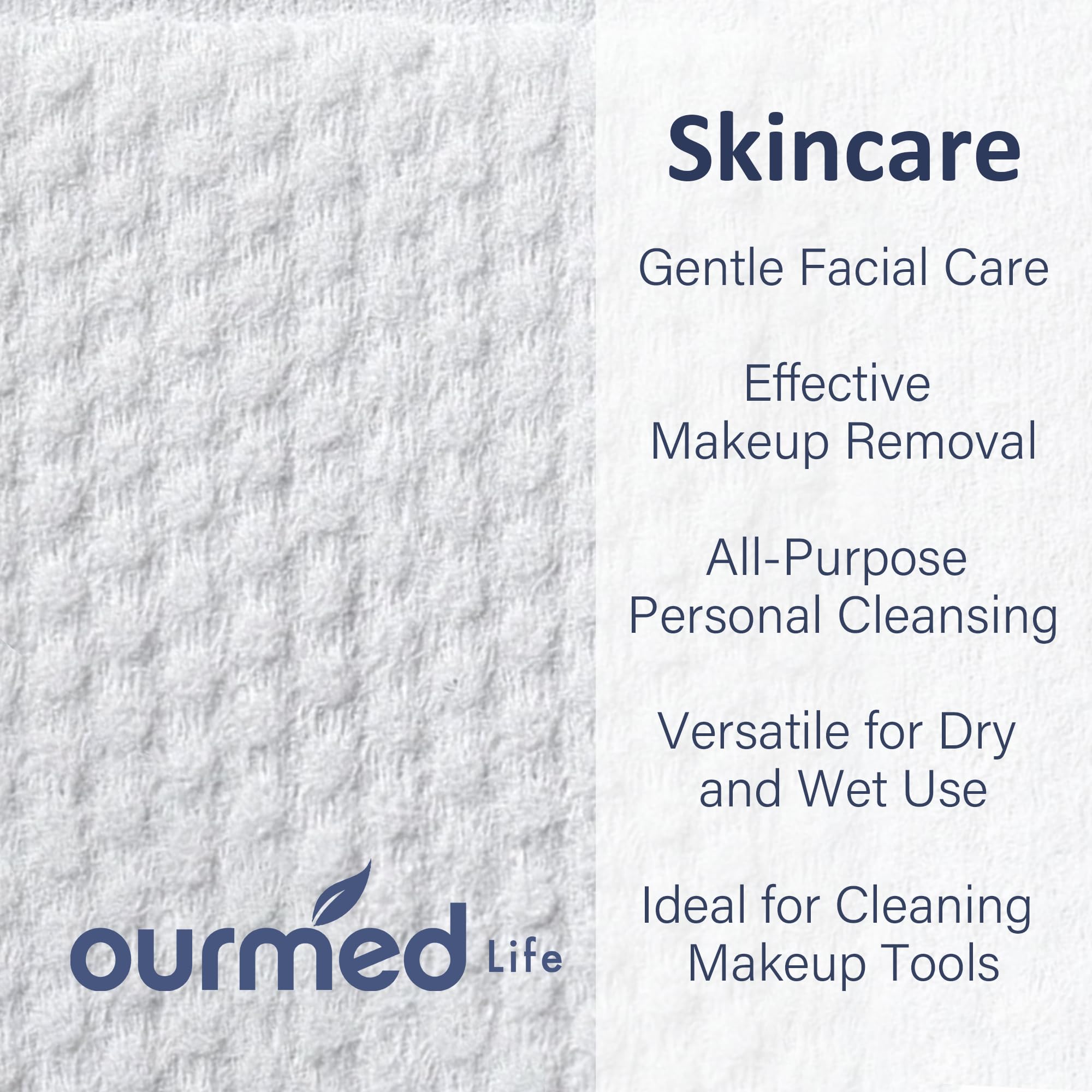 Ourmed Life alta absorción para desmaquillar con suavidad