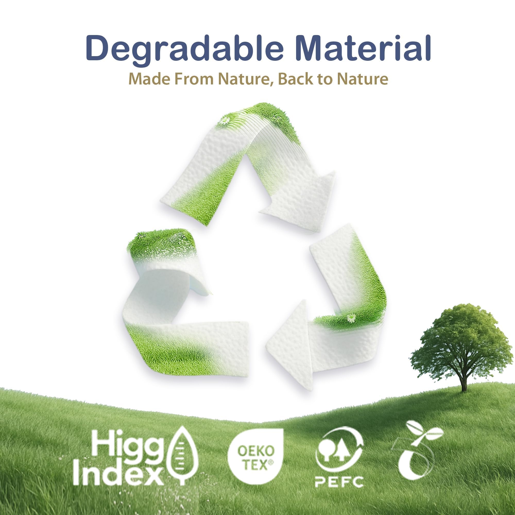 Ourmed Life lightweight disposable towels fit in any travel kit.