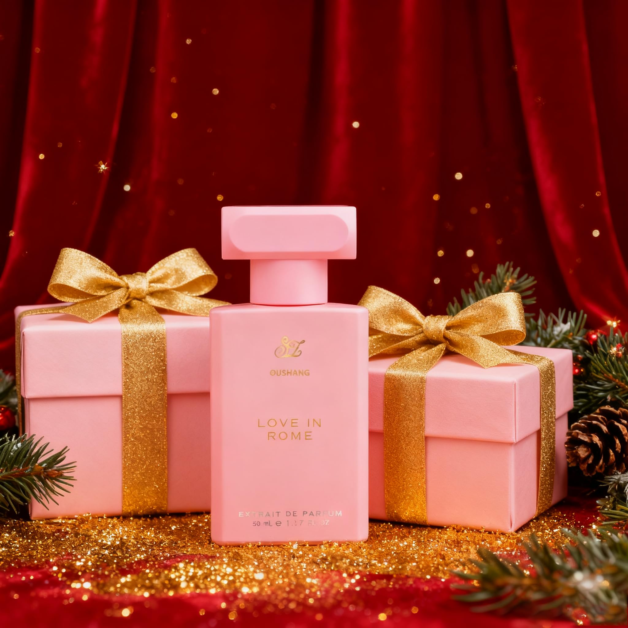 OUSHANG Love in Rome gift packaging signals timeless elegance.